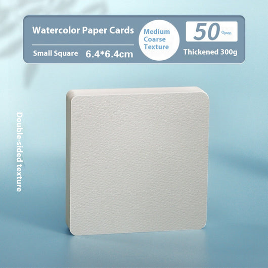 Tarjetas Postales de Papel Acuarela 300g Blanco - Image 6