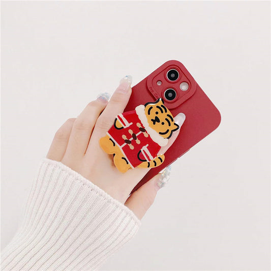 Funda Protectora Hacha Pequeño Cerebro - Diseño Tigre Adorable