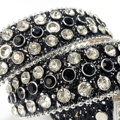 Cinturón de Moda con Remaches y Cristales Brillantes - Image 6