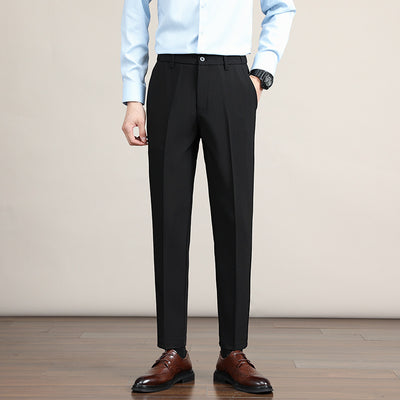 Pantalón de Vestir Hombre Coreano Corte Drop-crotch Tendencia