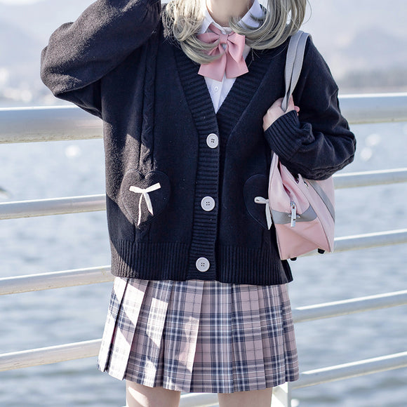 Chaqueta Uniforme Escolar JK con Diseño Mariposa 3D