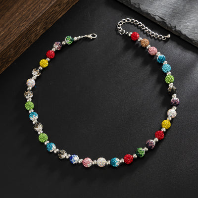 Collar para Hombre con Diamantes de Colores y Perlas de Diamante - Image 12