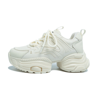 Zapatos de Cuero y Malla para Mujer con Suela Gruesa - Image 11