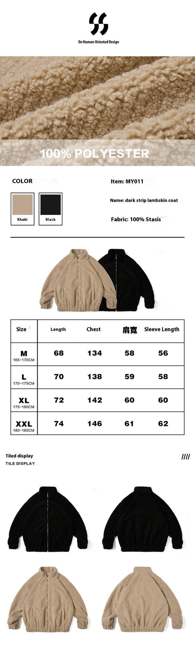 Abrigo de Ante Sintético Grueso para Hombre - Image 6