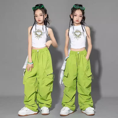 Overol Hip Hop para Niñas y Adolescentes - Estilo Urbano Moderno - Image 13