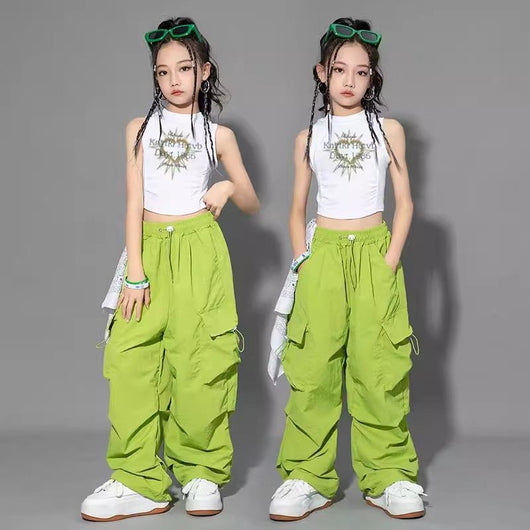 Overol Hip Hop para Niñas y Adolescentes - Estilo Urbano Moderno - Image 13