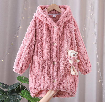 Pijamas Infantiles de Franela Suave para el Hogar - Image 12