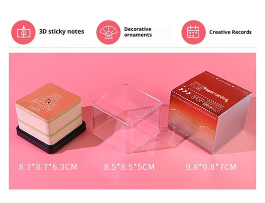 Calendario de Papel Troquelado 3D - Bloc de Notas con Diseño Artístico - Image 9
