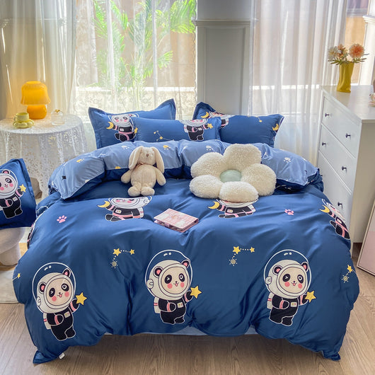 Funda Nórdica de Algodón Lavado para Cama Doble - Image 47