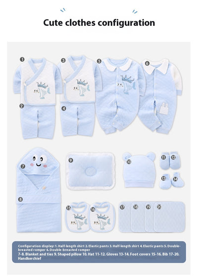 Set de Ropa de Algodón para Recién Nacido - Colección Otoño Invierno - Image 9