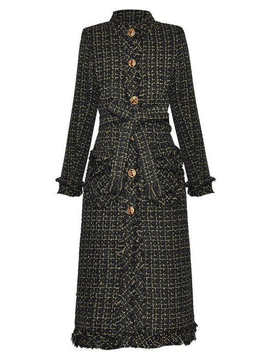 Chaqueta Ajustada con Cordones y Flecos Elegante - Image 2