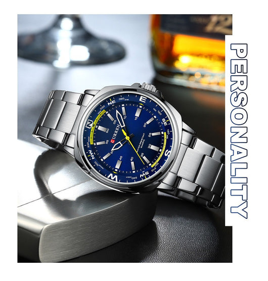 Reloj Casual de Negocios para Hombre con Pulsera de Acero Inoxidable - Image 11