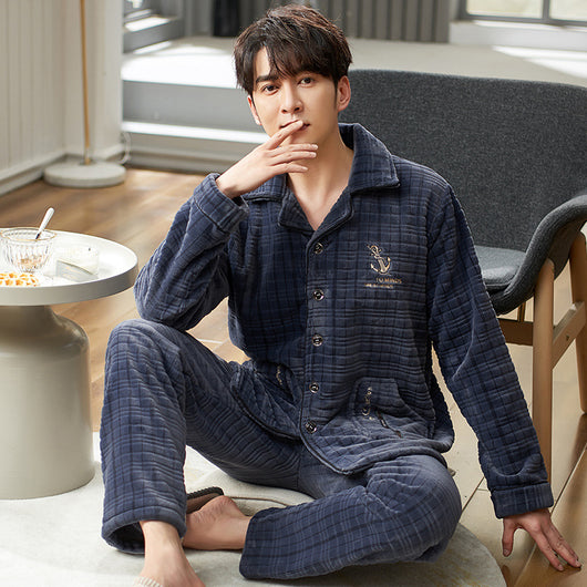 Pijama de Franela para Hombre - Conjunto Invierno - Image 3