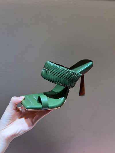 Sandalias Retro de Tacón Alto con Estilo Personalizado - Tendencia Instagram - Image 15