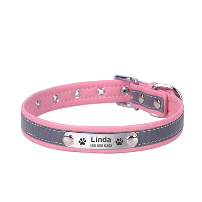 Collar Reflectante de Microfibra para Perros y Gatos Pequeños y Medianos - Image 14
