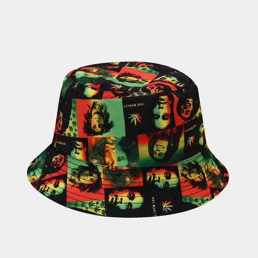 Gorra Pescador Mujer con Estampado Botánico - Diseño Europeo Moderno - Image 72