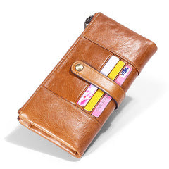 Cartera Minimalista de Cuero Genuino con Protección RFID - Image 11