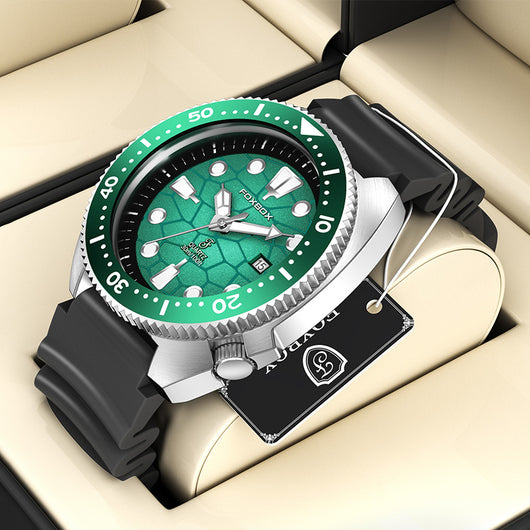 Reloj de Negocios para Hombre Cuarzo Luminoso Resistente al Agua con Bisel Rotatorio - Image 6