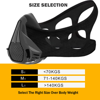 Máscara de Entrenamiento con Barrera de Oxígeno - Image 8