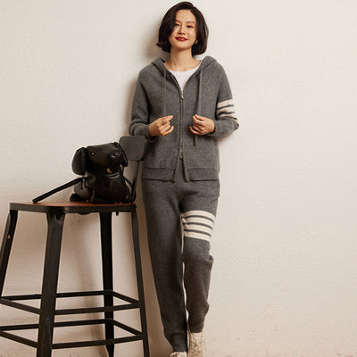 Conjunto de Pantalón y Suéter de Cachemira para Mujer - Image 9