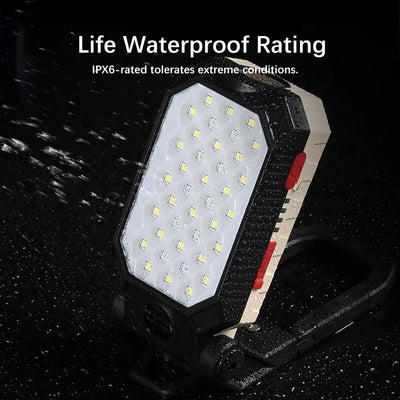 Linterna LED Recargable USB Plegable con Imán - Luz de Trabajo COB Impermeable - Image 15