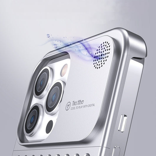 Funda de Aluminio para iPhone 14 13 Pro Max Plus con Disipación de Calor y Protección Total - Image 6