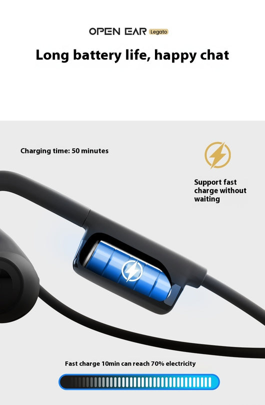 Auriculares Inalámbricos de Conducción Ósea con Cancelación de Ruido - Image 13