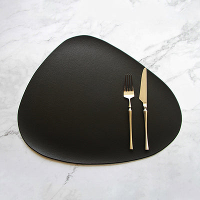 Mantel Individual Aislante de Cuero PU - Posavasos Antideslizante para Cocina - Image 5
