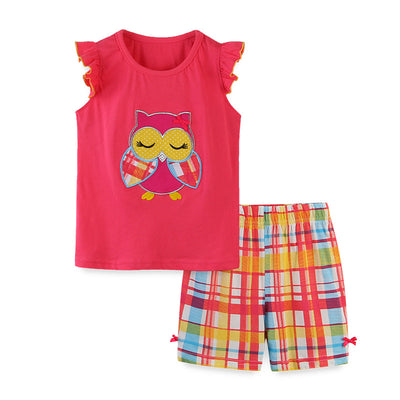 Conjunto Infantil de Algodón con Diseños Animados para Verano - Image 8