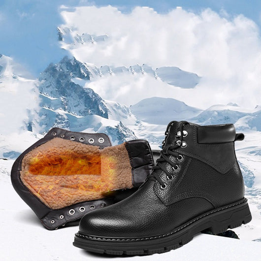 Botas Martin de Cuero para Hombre - Estilo Británico Clásico - Image 6