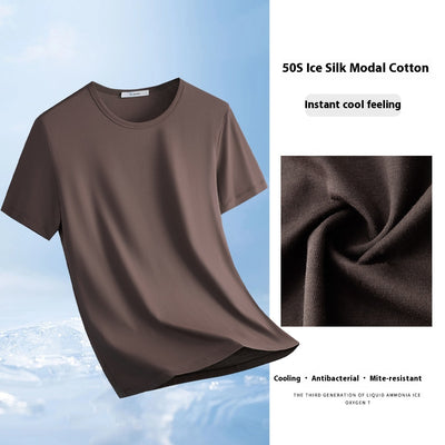 Playera Modal Ice Silk de Manga Corta para Hombre - Tecnología Refrescante - Image 11
