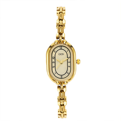 Reloj de Pulsera Cuarzo Ovalado Retro con Diseño Fritilaria de Alta Calidad - Image 10