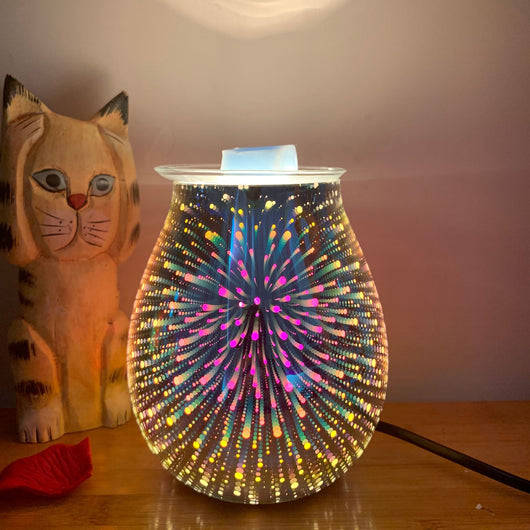 Humidificador Aromatizador de Cristal con Efecto Fuegos Artificiales - Image 9