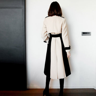 Abrigo de Lana Midi Elegante para Mujer - Image 4