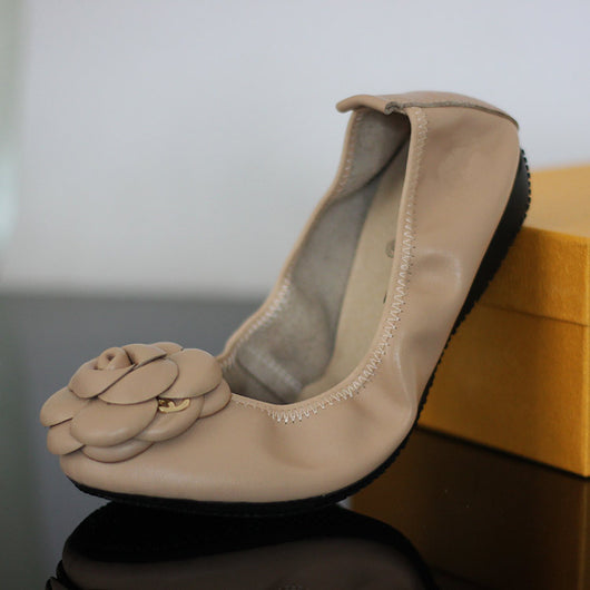 Zapatos de Cuero Genuino para Embarazadas - Cómodos, Antideslizantes y Talla Grande - Image 3