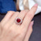 Natural Mozambique Garnet Set Garnet Ring Ring