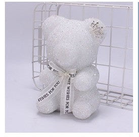 Osito de Cristal con Corona - Regalo Sorpresa Cumpleaños Diamante Espuma - Image 10
