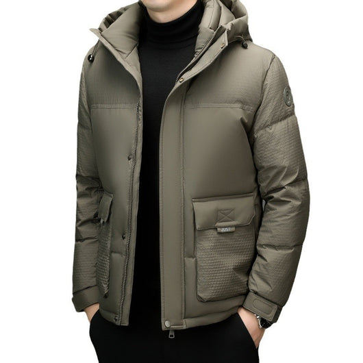 Chaqueta Acolchada de Plumón para Invierno - Image 5