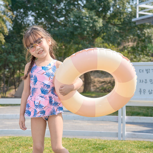 Flotador Infantil Retro a Rayas con Diseño Reforzado - Image 15