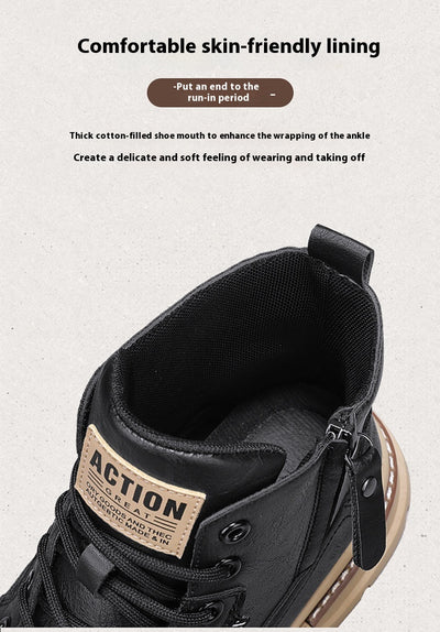 Bota de Trabajo British Style Alta para Hombre - Image 7