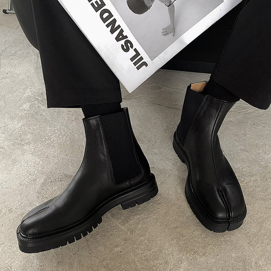 Botas Chelsea de Cuero para Hombre y Mujer - Image 9