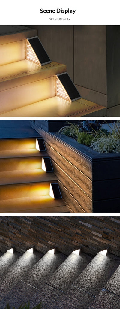 Luces Solares Triangulares para Exterior - Impermeables y Autónomas - Image 10
