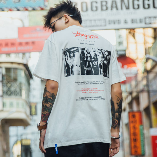 Camiseta Hip-Hop con Estampado de Belleza para Hombre - Image 9