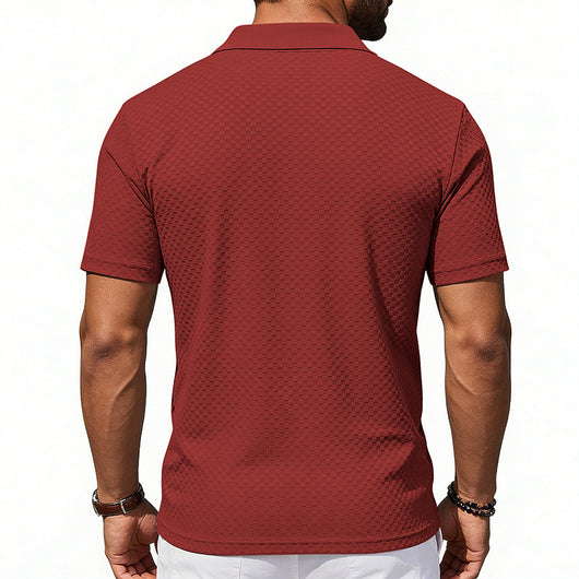 Polo Cuadros Hombre Transpirable Casual - Image 13