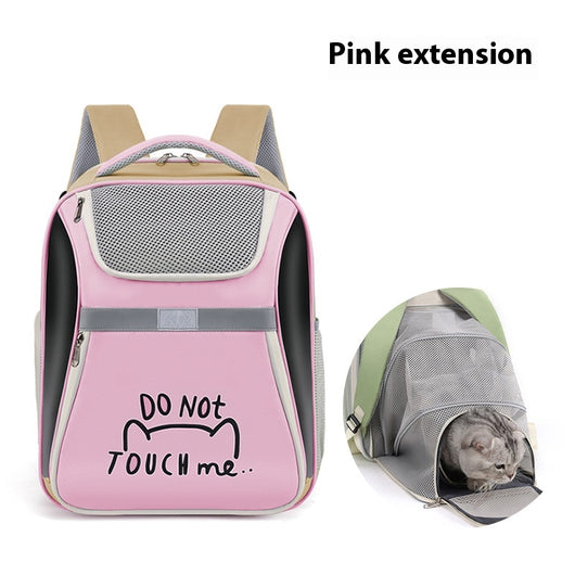 Mochila Transportadora Expandible para Gatos y Mascotas - Image 11