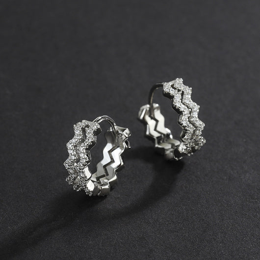 Aretes de Plata 925 Diseño Trenza Retorcida - Elegancia Minimalista - Image 10