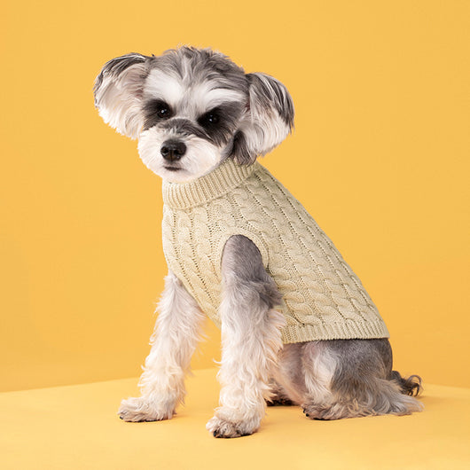 Suéter Tejido para Mascotas - Abrigo Cálido de Cuello Alto para Perros y Gatos - Image 4