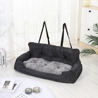 Asiento de Auto para Perros con Cojín Confortable y Transportín Seguro - Image 2