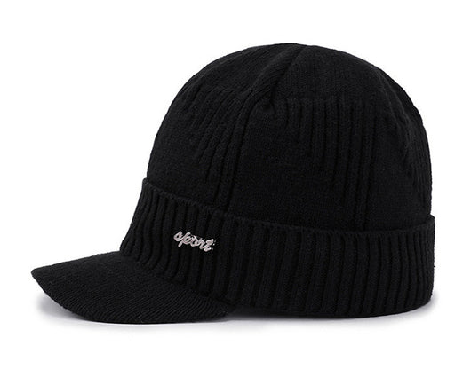 Gorro Tejido de Lana Gruesa con Forro de Algodón para Hombre - Image 17