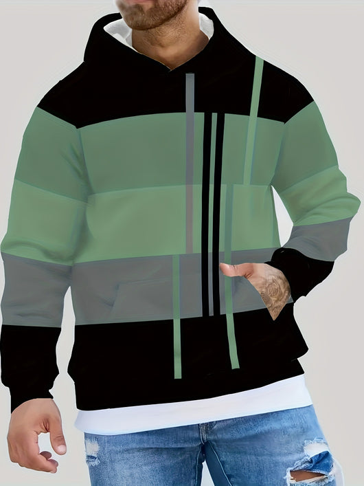 Sudadera con Capucha Casual Versátil para Hombre - Image 28
